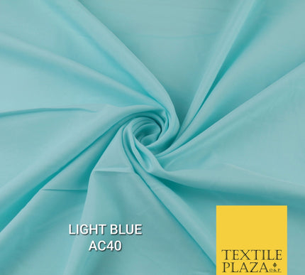Plain Dyed Powder Crepe Soft Matt Lining Dress 100% Polyester Budget  Fabric 44"
