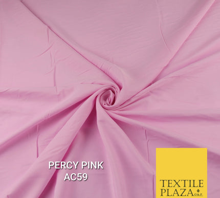 Plain Dyed Powder Crepe Soft Matt Lining Dress 100% Polyester Budget  Fabric 44"