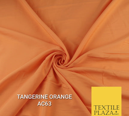 Plain Dyed Powder Crepe Soft Matt Lining Dress 100% Polyester Budget  Fabric 44"