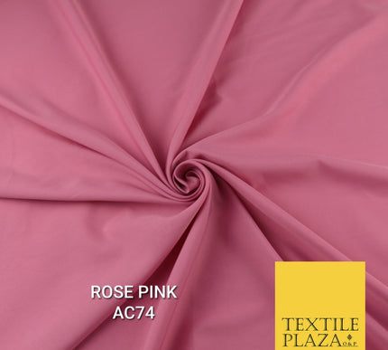 Plain Dyed Powder Crepe Soft Matt Lining Dress 100% Polyester Budget  Fabric 44"