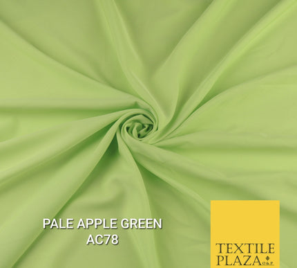 Plain Dyed Powder Crepe Soft Matt Lining Dress 100% Polyester Budget  Fabric 44"