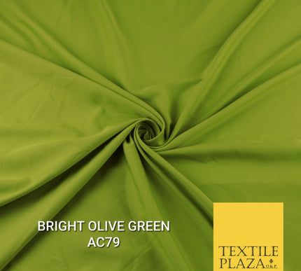Plain Dyed Powder Crepe Soft Matt Lining Dress 100% Polyester Budget  Fabric 44"