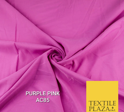 Plain Dyed Powder Crepe Soft Matt Lining Dress 100% Polyester Budget  Fabric 44"