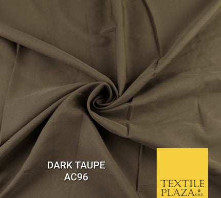 Plain Dyed Powder Crepe Soft Matt Lining Dress 100% Polyester Budget  Fabric 44"
