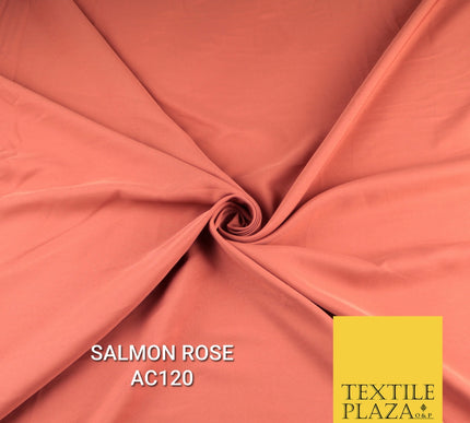 Plain Dyed Powder Crepe Soft Matt Lining Dress 100% Polyester Budget  Fabric 44"