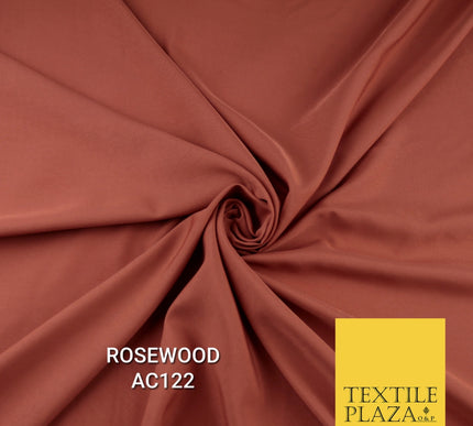 Plain Dyed Powder Crepe Soft Matt Lining Dress 100% Polyester Budget  Fabric 44"