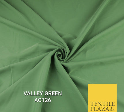Plain Dyed Powder Crepe Soft Matt Lining Dress 100% Polyester Budget  Fabric 44"