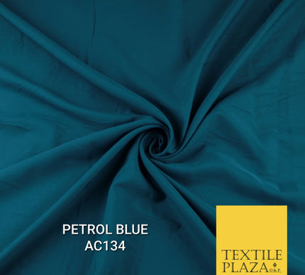 Plain Dyed Powder Crepe Soft Matt Lining Dress 100% Polyester Budget  Fabric 44"