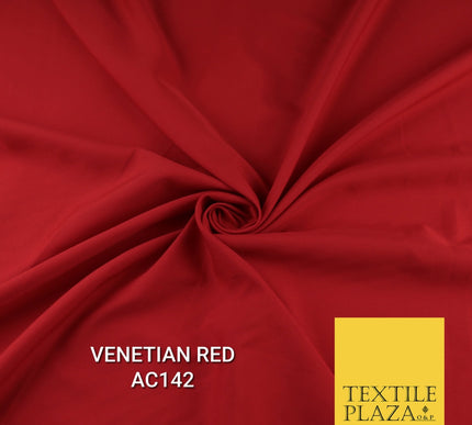 Plain Dyed Powder Crepe Soft Matt Lining Dress 100% Polyester Budget  Fabric 44"