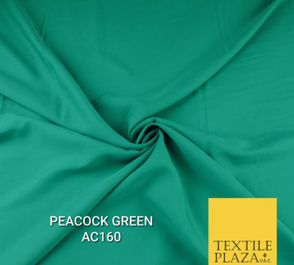 Plain Dyed Powder Crepe Soft Matt Lining Dress 100% Polyester Budget  Fabric 44"