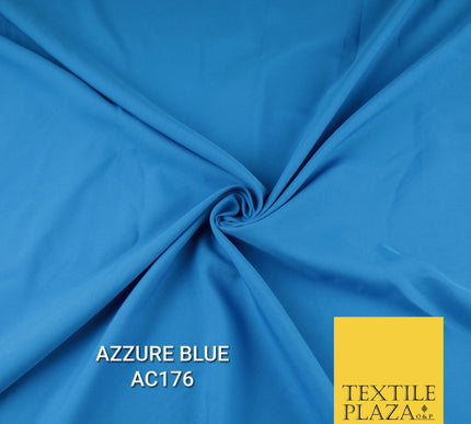 Plain Dyed Powder Crepe Soft Matt Lining Dress 100% Polyester Budget  Fabric 44"