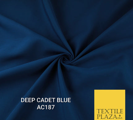 Plain Dyed Powder Crepe Soft Matt Lining Dress 100% Polyester Budget  Fabric 44"