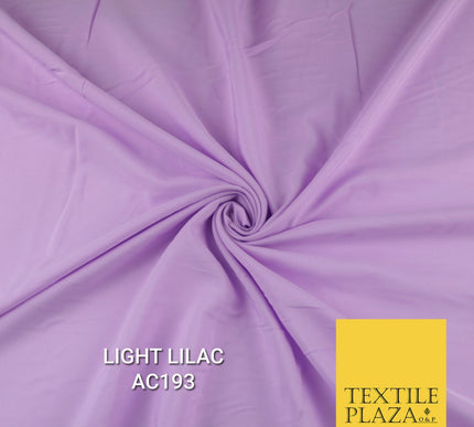 Plain Dyed Powder Crepe Soft Matt Lining Dress 100% Polyester Budget  Fabric 44"
