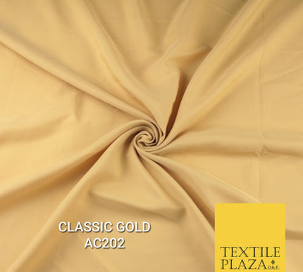 Plain Dyed Powder Crepe Soft Matt Lining Dress 100% Polyester Budget  Fabric 44"