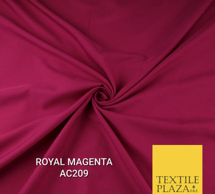 Plain Dyed Powder Crepe Soft Matt Lining Dress 100% Polyester Budget  Fabric 44"