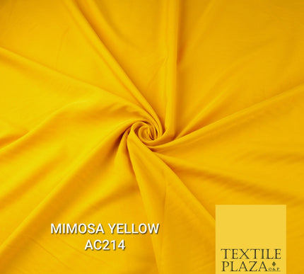 Plain Dyed Powder Crepe Soft Matt Lining Dress 100% Polyester Budget  Fabric 44"