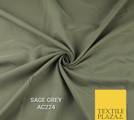 Plain Dyed Powder Crepe Soft Matt Lining Dress 100% Polyester Budget  Fabric 44"