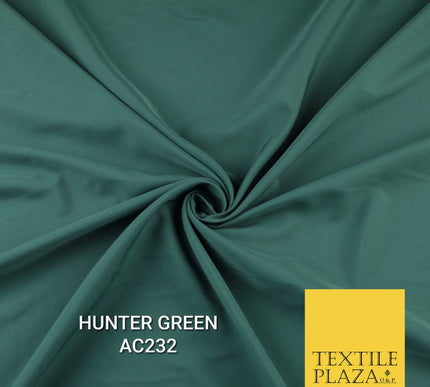 Plain Dyed Powder Crepe Soft Matt Lining Dress 100% Polyester Budget  Fabric 44"