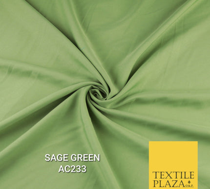 Plain Dyed Powder Crepe Soft Matt Lining Dress 100% Polyester Budget  Fabric 44"
