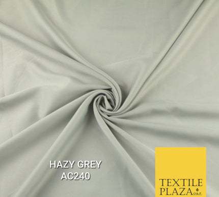Plain Dyed Powder Crepe Soft Matt Lining Dress 100% Polyester Budget  Fabric 44"