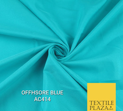 Plain Dyed Powder Crepe Soft Matt Lining Dress 100% Polyester Budget Fabric 44"