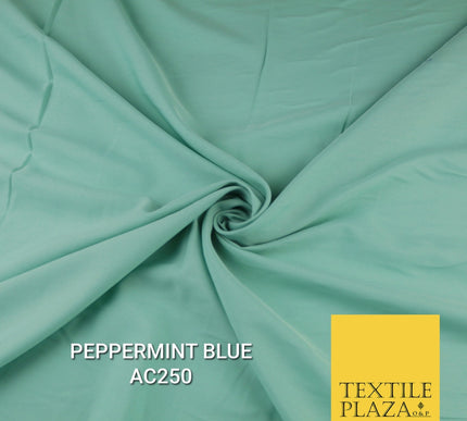 Plain Dyed Powder Crepe Soft Matt Lining Dress 100% Polyester Budget  Fabric 44"