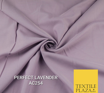 Plain Dyed Powder Crepe Soft Matt Lining Dress 100% Polyester Budget  Fabric 44"