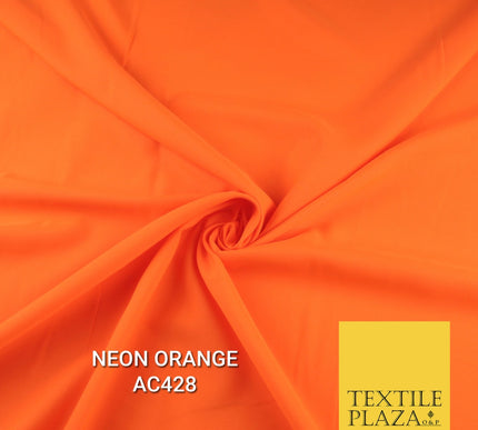 Plain Dyed Powder Crepe Soft Matt Lining Dress 100% Polyester Budget Fabric 44"