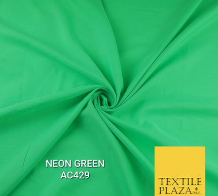 Plain Dyed Powder Crepe Soft Matt Lining Dress 100% Polyester Budget Fabric 44"