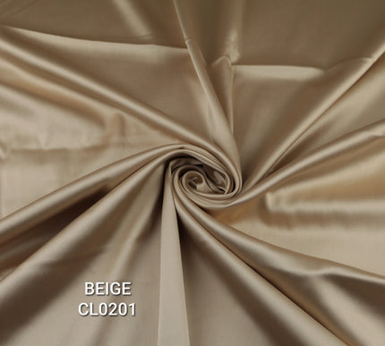 35 COLOURS Luxury Plain Stretch Dull Matt Duchess Bridal Satin Fabric Dress 56"