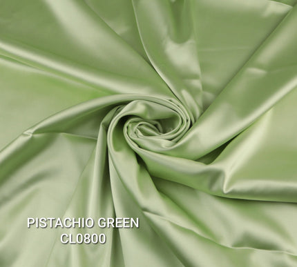 35 COLOURS Luxury Plain Stretch Dull Matt Duchess Bridal Satin Fabric Dress 56"