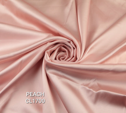 35 COLOURS Luxury Plain Stretch Dull Matt Duchess Bridal Satin Fabric Dress 56"