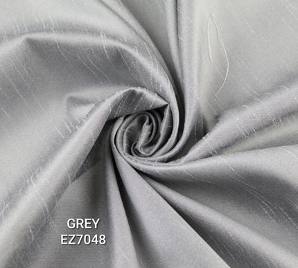 Luxury Plain Satin Backed Faux Raw Silk Shantung Fabric Material Dress  57" WIDE