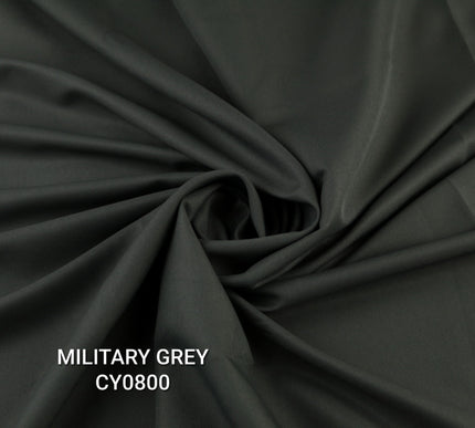 16 COLOURS -  Premium Soft Stretch Twill Crepe Dress Fabric Material Drape Trousers 58"