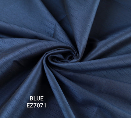 Luxury Plain Satin Backed Faux Raw Silk Shantung Fabric Material Dress  57" WIDE