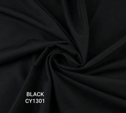16 COLOURS -  Premium Soft Stretch Twill Crepe Dress Fabric Material Drape Trousers 58"