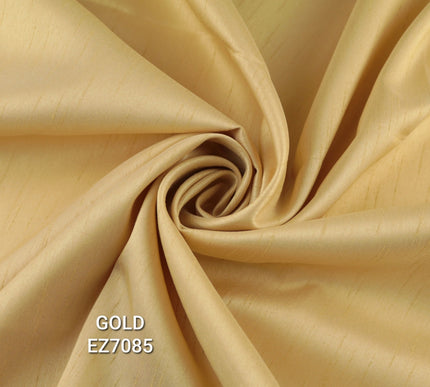 Luxury Plain Satin Backed Faux Raw Silk Shantung Fabric Material Dress  57" WIDE