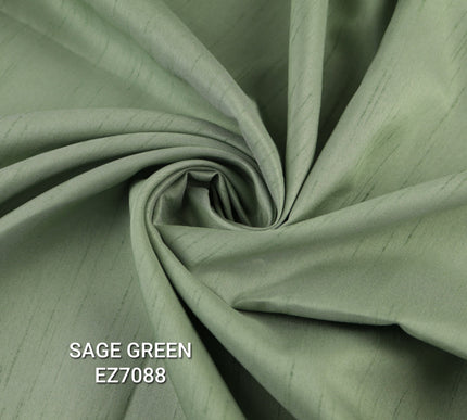 Luxury Plain Satin Backed Faux Raw Silk Shantung Fabric Material Dress  57" WIDE