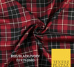 1 Metre / Red/Black/Ivory D1929-0600