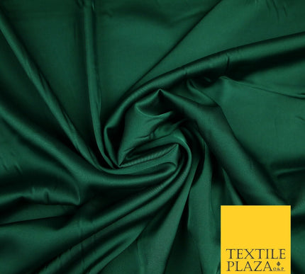 FPREST GREEN Fine Silky Smooth Liquid Sateen Satin Dress Fabric Drape Lining Material 7030