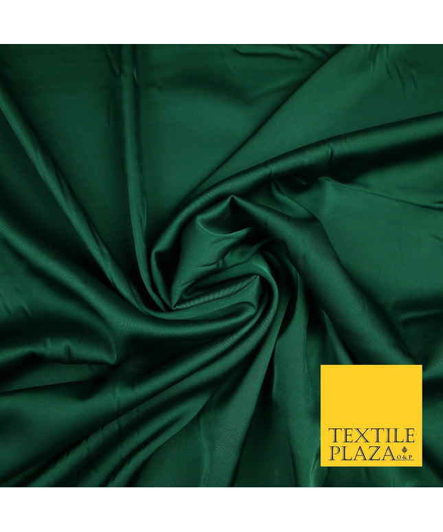 FPREST GREEN Fine Silky Smooth Liquid Sateen Satin Dress Fabric Drape Lining Material 7030