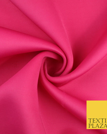 FLO NEON PINK Premium Plain 2mm Neoprene Fabric - Scuba Foam Material 150cm - 8657