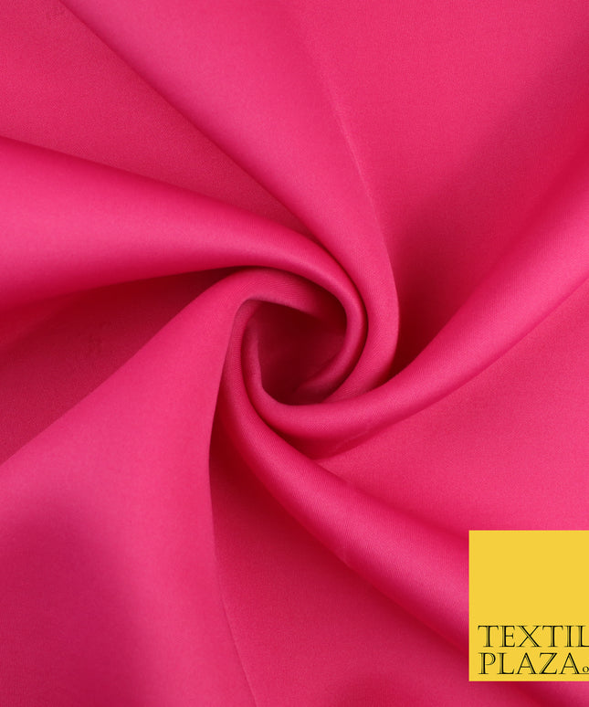 FLO NEON PINK Premium Plain 2mm Neoprene Fabric - Scuba Foam Material 150cm - 8657