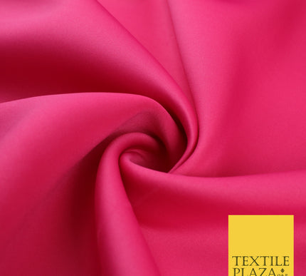 FLO NEON PINK Premium Plain 2mm Neoprene Fabric - Scuba Foam Material 150cm - 8657