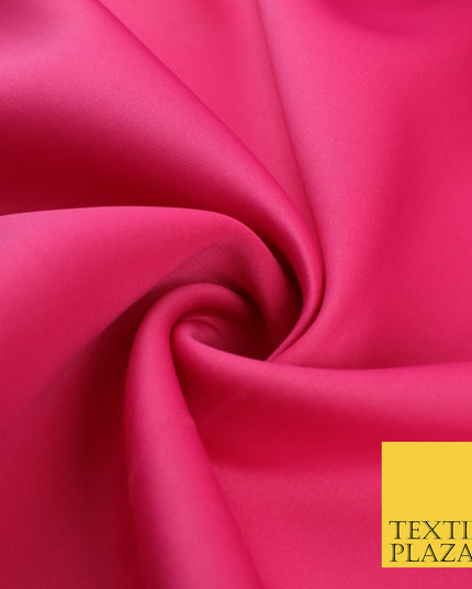 FLO NEON PINK Premium Plain 2mm Neoprene Fabric - Scuba Foam Material 150cm - 8657
