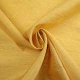 WARM GOLD Plain Dyed Faux Dupion Raw Silk Polyester Dress Fabric Material 7915