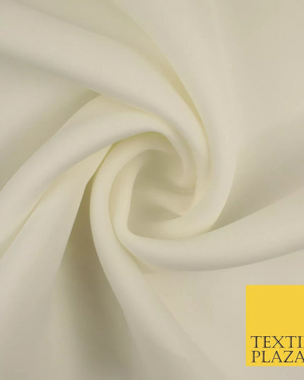 IVORY CREAM 2 Premium 2mm Neoprene Fabric Scuba Foam Dress Craft Case 59" 10460