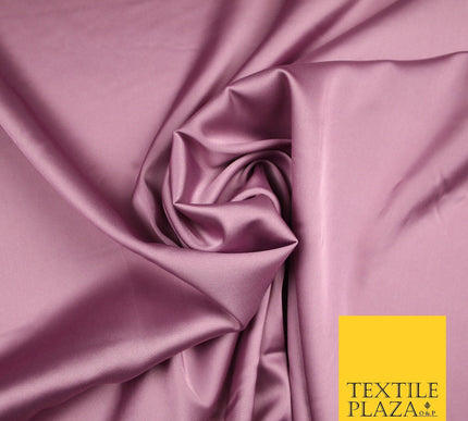 LIGHT LAVENDER  Fine Silky Smooth Liquid Sateen Satin Dress Fabric Drape Lining Material 7017