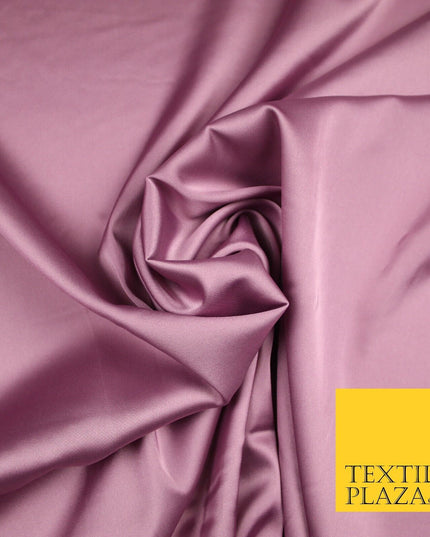 LIGHT LAVENDER  Fine Silky Smooth Liquid Sateen Satin Dress Fabric Drape Lining Material 7017