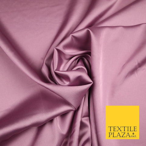 LIGHT LAVENDER  Fine Silky Smooth Liquid Sateen Satin Dress Fabric Drape Lining Material 7017